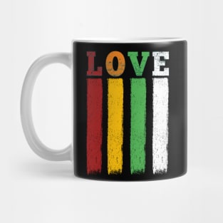 Flag Love heart Mug